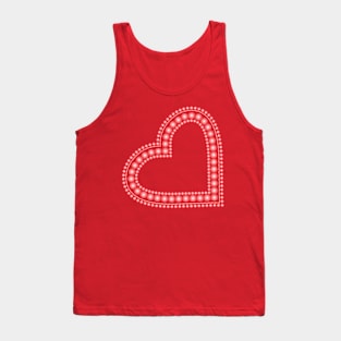 Valentine's Day Card Tank Top